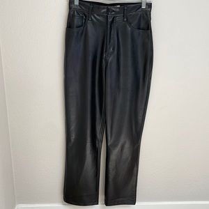 Abercrombie pleather pants